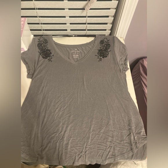 Large Grey American Eagle Shirt - Picture 1 of 3